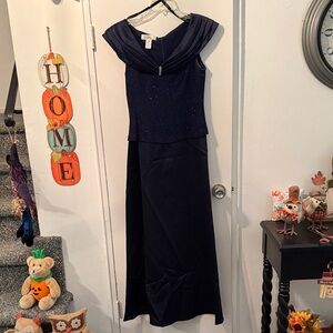 Patra Midnight Blue Maxi Dress